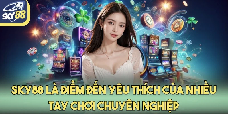 Sky88 là điểm đến yêu thích của nhiều tay chơi chuyên nghiệp